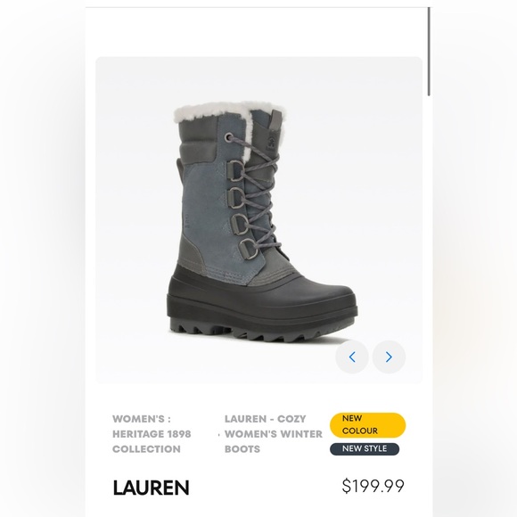 Kamik Lauren women’s winter boots - Picture 2 of 8